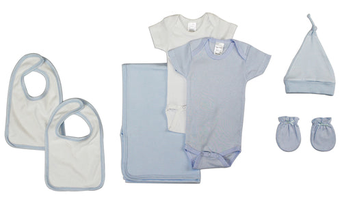 Ensemble layette 7 pièces pour nouveau-né garçon – Cadeau de naissance