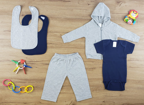 Ensemble layette Bambini 5 pièces pour bébé