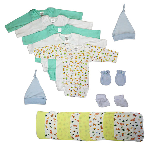 Ensemble layette 21 pièces pour nouveau-né garçon – Cadeau de naissance
