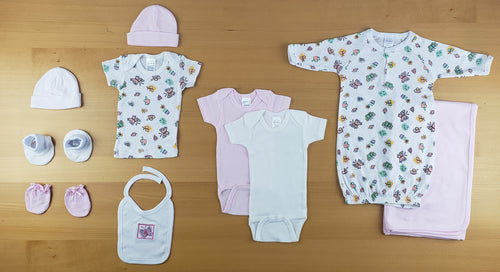 Coffret cadeau Bambini 10 pièces pour nouveau-née