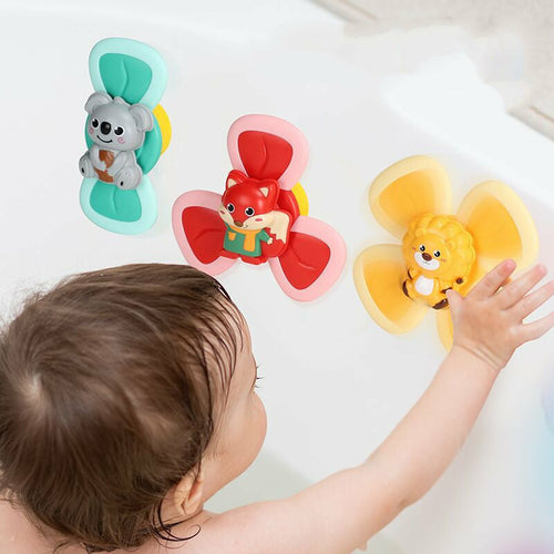 Toupies à ventouse pour bébé – Jouets de bain et d'éveil