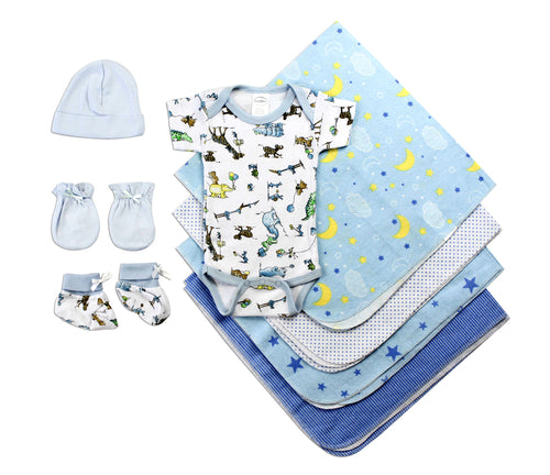 Ensemble layette 8 pièces pour nouveau-né garçon – Cadeau de naissance