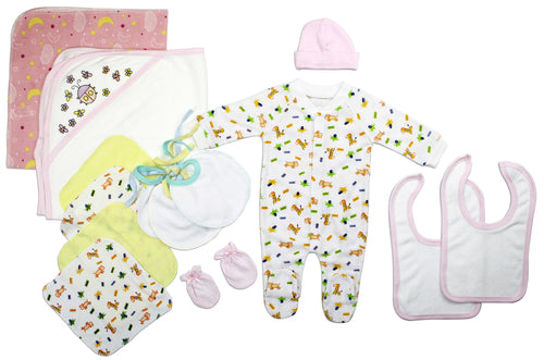 Ensemble layette 14 pièces pour nouveau-née – Cadeau de naissance