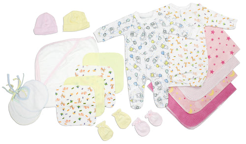 Ensemble layette 18 pièces pour nouveau-née – Cadeau de naissance
