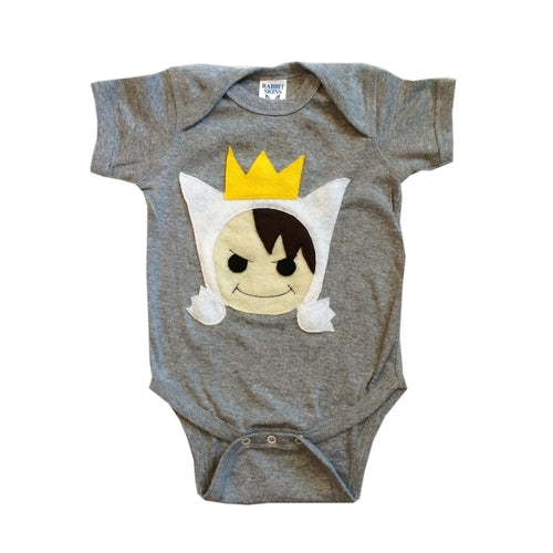 Cache-couche pour bébé « Wild Boy » à couronne